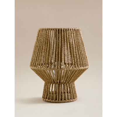 George Home Natural Paper Rope Table Lamp