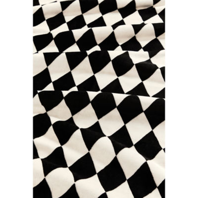 Harlequin Sherpa Throw - 150 x 120cm thumbnail 3
