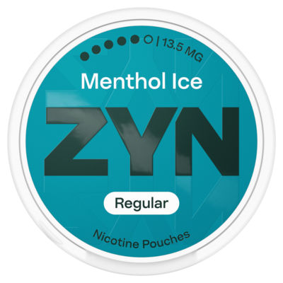 ZYN Regular Menthol Ice Nicotine Pouches 13.5mg