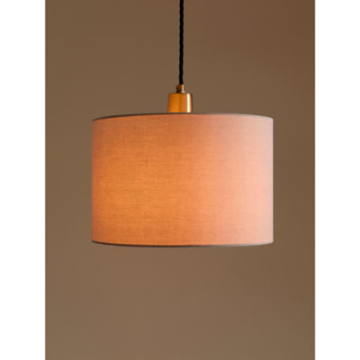 Linen-Effect Cylinder Shade thumbnail 3