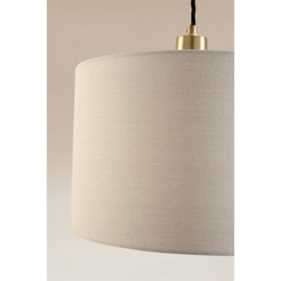 Linen-Effect Cylinder Shade thumbnail 4