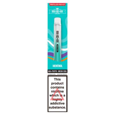 600 Pro Menthol Prefilled Pod Kit