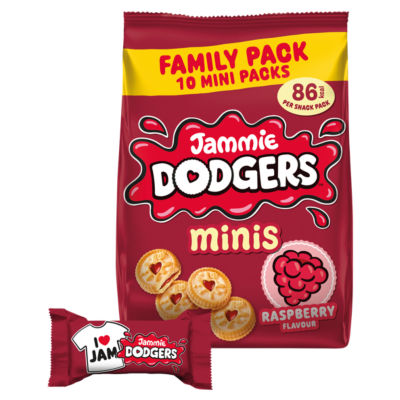 Raspberry Flavour Minis 10 x 20g thumbnail 2