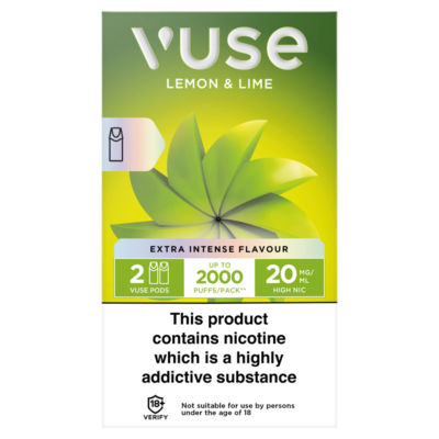 Extra Intense Flavour Pod- Lemon & Lime 20mg