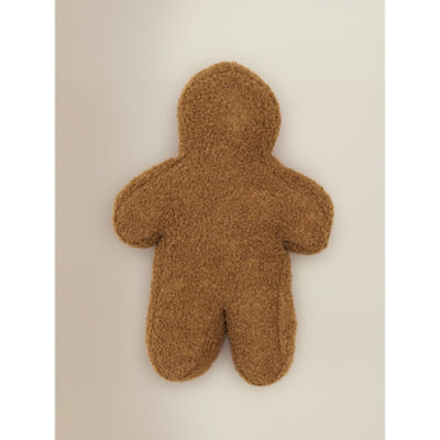 Natural Brown Shaped Gingerbread Cushion thumbnail 3