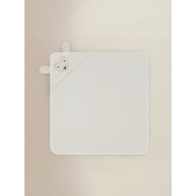 Cream Farm Life Sheep Cotton Hooded Towel thumbnail 3