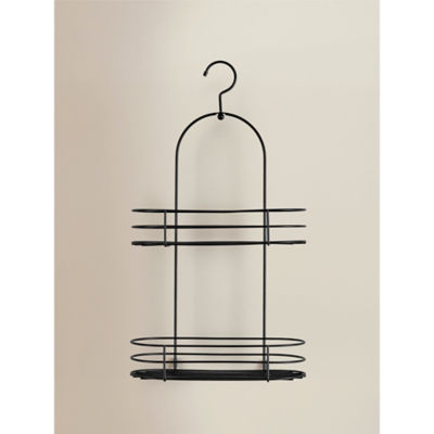 Black Bathroom Hanging Wire Organiser