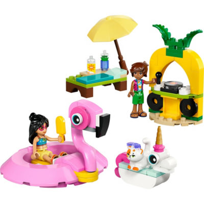 Friends Unicorn & Flamingo Pool Party Toy 42658 thumbnail 3