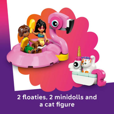 Friends Unicorn & Flamingo Pool Party Toy 42658 thumbnail 7