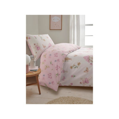 Fairy Woodland Floral Reversible Duvet Set