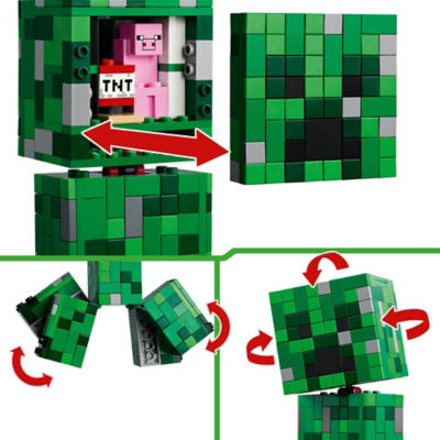 Minecraft The Creeper Figure Building Toy 21276 thumbnail 7