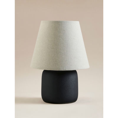 George Home Natural Ceramic Mini Table Lamp