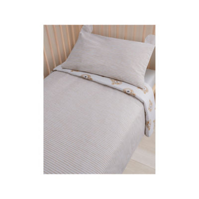 Bear 3D Pillowcase Toddler 100% Cotton Reversible Duvet Set Toddler thumbnail 3
