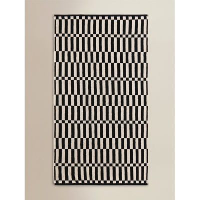 Checkerboard Cotton Super-Soft Towel & Bath Mat thumbnail 3