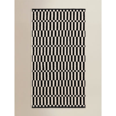 Checkerboard Cotton Super-Soft Towel & Bath Mat thumbnail 4