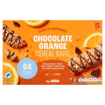 Chocolate Orange Cereal Bars 5 x 19g (95g) thumbnail 2
