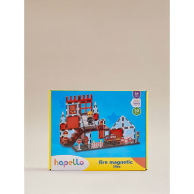 Hapello Fire Magnetic Tiles Set