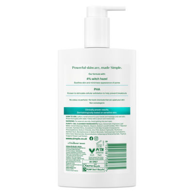 Purify+ Gel Facial Cleanser 240 ml thumbnail 3