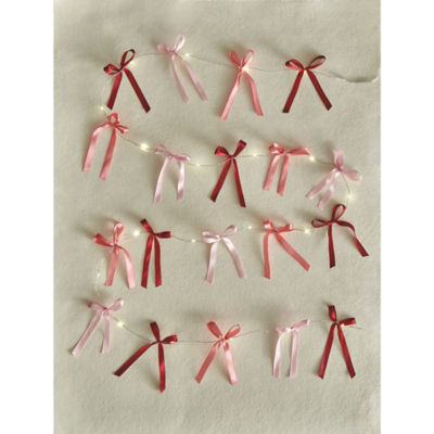 Pink Bow String Lights thumbnail 2