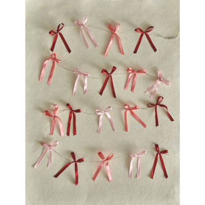 Pink Bow String Lights thumbnail 3