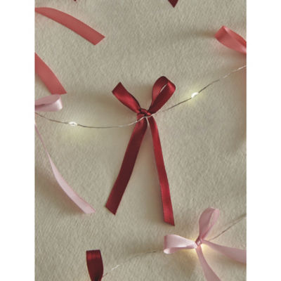 Pink Bow String Lights thumbnail 4