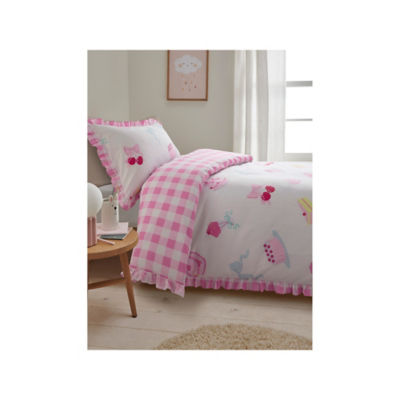 Sweet Treats Cake Frill Reversible Duvet Set thumbnail 2