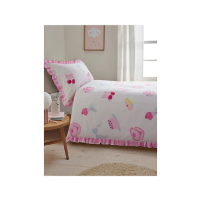 Sweet Treats Cake Frill Reversible Duvet Set thumbnail 3