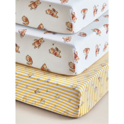Disney Winnie the Pooh Jersey Cotton Moses Sheets - Set of 3 thumbnail 2