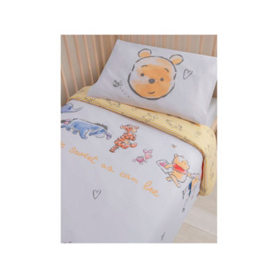 Disney Winnie the Pooh Reversible Toddler Duvet Set