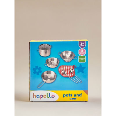Hapello Grey Pots & Pans