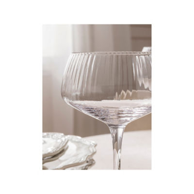 Stacey Solomon Ribbed Champagne Coupe Glass - Set of 2 thumbnail 3