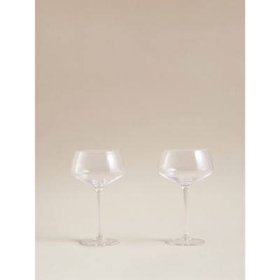 Stacey Solomon Ribbed Champagne Coupe Glass - Set of 2 thumbnail 4