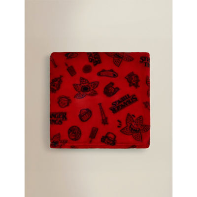 Stranger Things Red Fleece Blanket - 120cm x 150cm