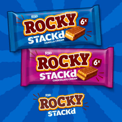 Fox's  STACK'd Chocolate Cream 6 x 25g (150g) thumbnail 4