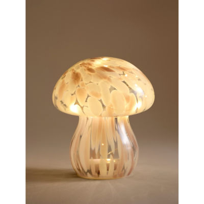 Pink Mini Mushroom Confetti Table Lamp thumbnail 3