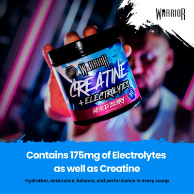 Creatine + Electrolytes Mixed Berry Food Supplement 360g thumbnail 3