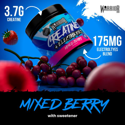 Creatine + Electrolytes Mixed Berry Food Supplement 360g thumbnail 4