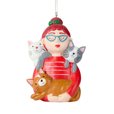 GH CAT LADY BAUBLE