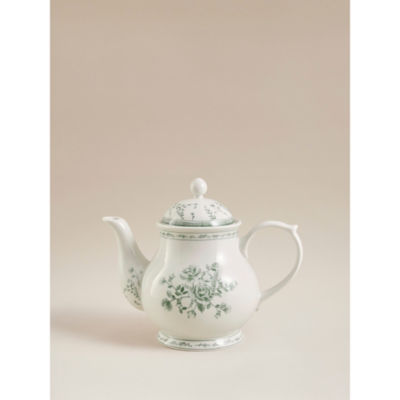 Stacey Solomon Green & White Teapot thumbnail 4