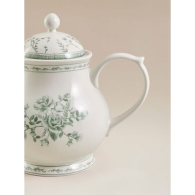Stacey Solomon Green & White Teapot thumbnail 6