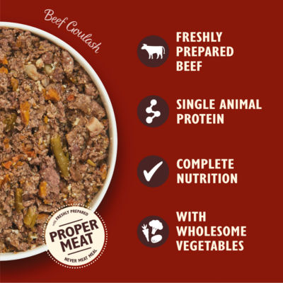Beef Goulash with Pumpkin & Cinnamon Adult Wet Dog Food 150g thumbnail 4
