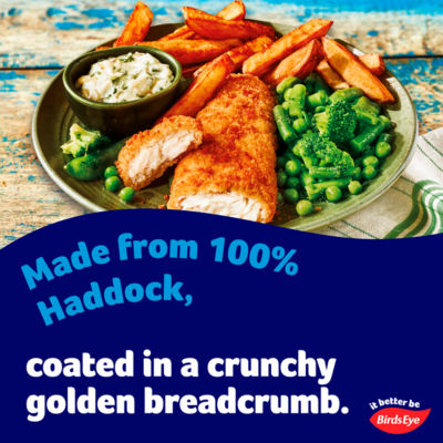4 Haddock Breaded Fish Fillets 400g thumbnail 3
