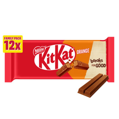 2 Finger Orange Chocolate Biscuit Bar 12 Pack Multipack 248.4g thumbnail 2