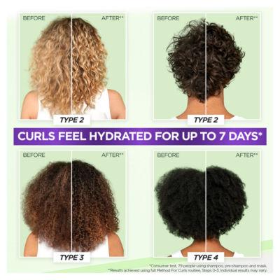 Method For Curls Pre-Shampoo, up to 100H moisture. Silicone free, Vegan Formula, 200ml thumbnail 3