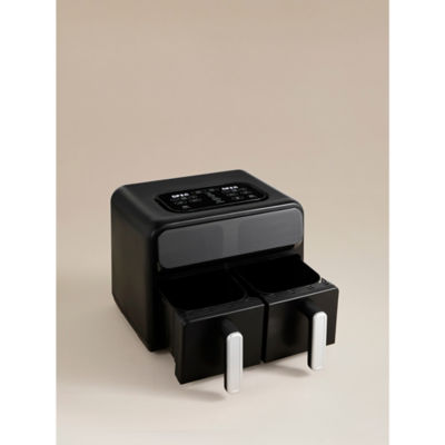 Black Dual Drawer Digital Air Fryer 8L thumbnail 3
