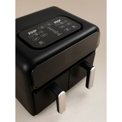 Black Dual Drawer Digital Air Fryer 8L thumbnail 5