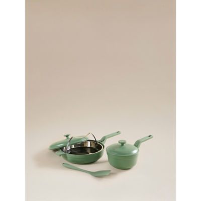 Green All In One 3-Piece Pan Set