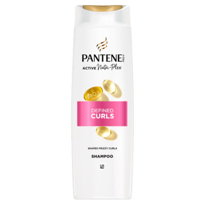 Pantene Pro-V Defined Curls Shampoo 325ml for Frizzy, Unruly Curls. With Active Nutri-Plex