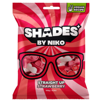 Straight Up Strawberry Flavour Sweets 150g thumbnail 2