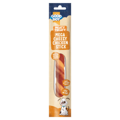Meaty Treaty Mega Cheesy Chicken Stick 110g thumbnail 2